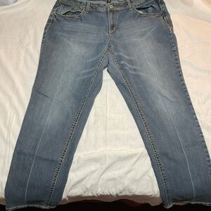 Cato Blue Straight Leg Jeans